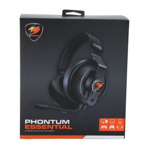 Cougar Phontum Essential Universal Stereo Gaming Headset Black Cougar Phontum Essential Universal Stereo Gaming Headset Black